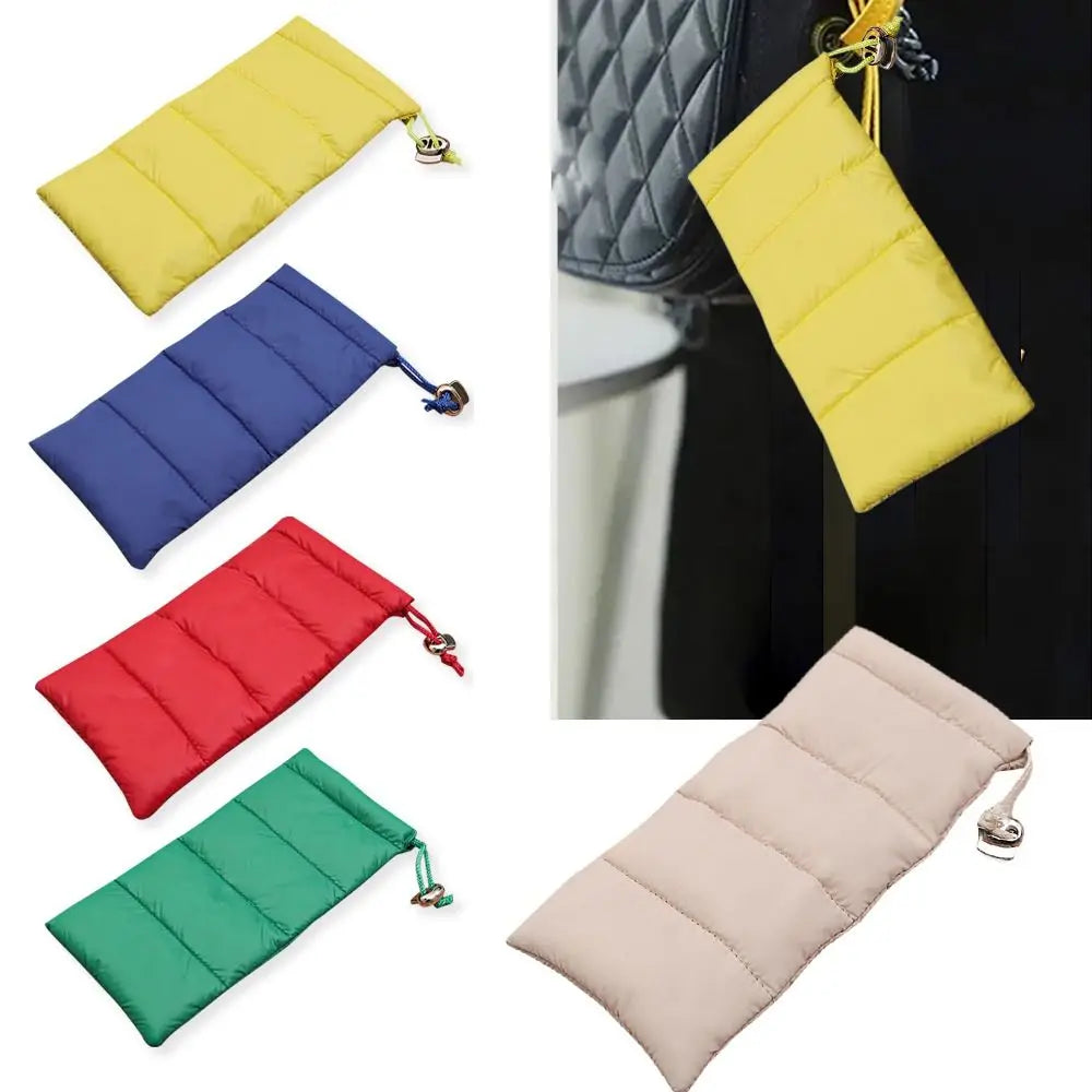 Soft Cotton Drawstring Glasses Case – Unisex Eyewear Pouch Eyewear Storage Case SWANS