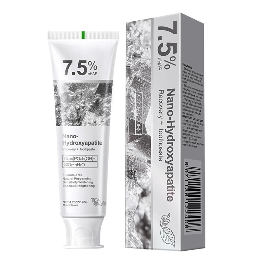 SWANS 7.5% Hydroxyapatite Toothpaste – Enamel & Sensitive Care Hydroxyapatite Toothpaste SWANS 120g 2Pcs