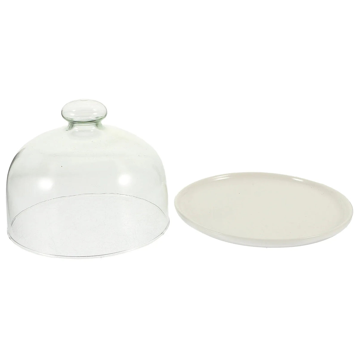 Ceramic Cake Stand with Dome Cover – Wedding Dessert Display Cake Stand SWANS