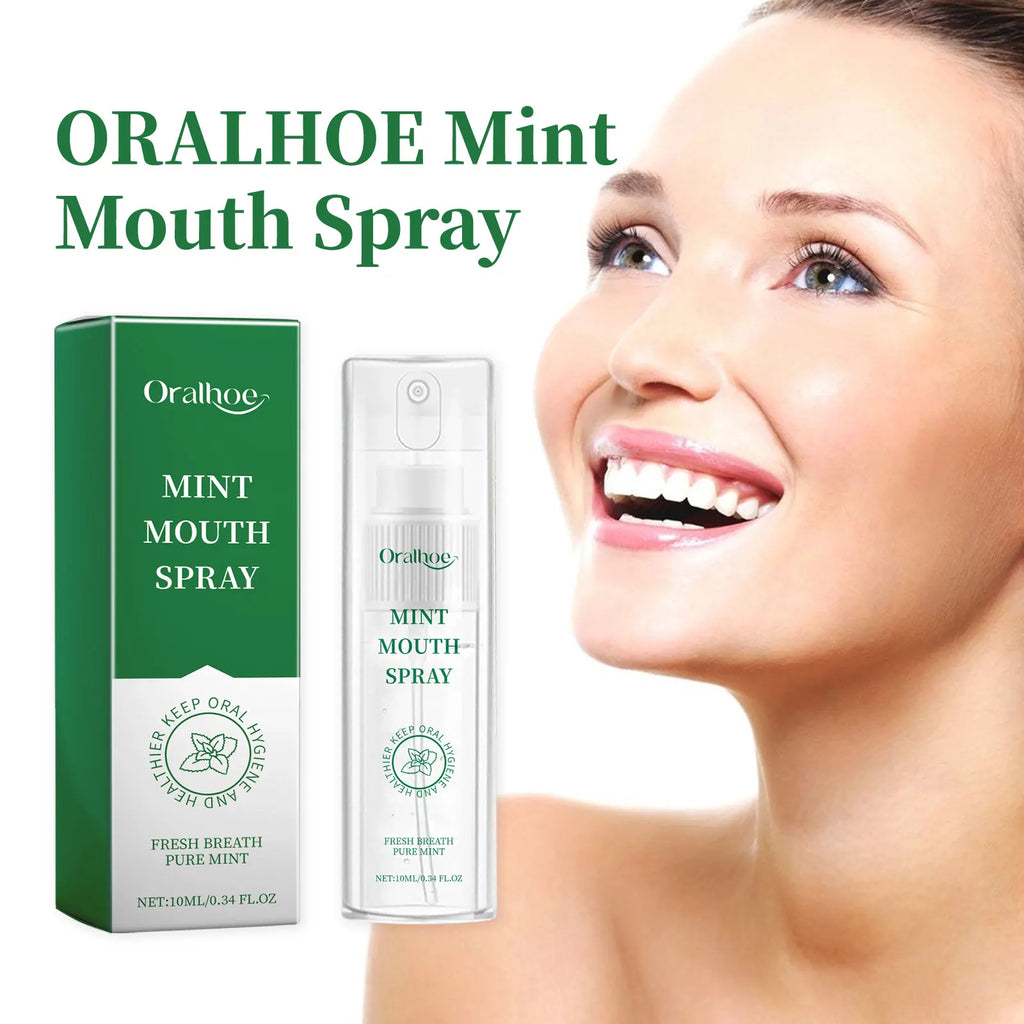South Moon Mint Breath Spray – Fresh Mouth Mist 40g Breath Freshener Spray SWANS 20ml Boxed