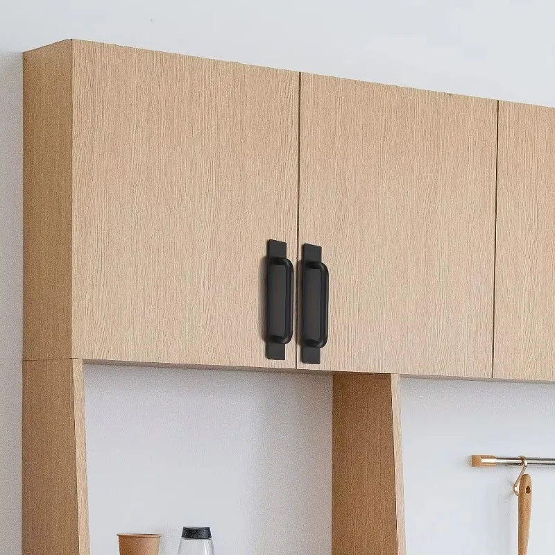 Self-Stick Cabinet Handles 5.8" No-Drill Adhesive Drawer Pulls Adhesive Cabinet Handles SWANS