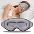 3D Memory Foam Blackout Sleep Eye Mask – Adjustable & Breathable Sleep Eye Mask SWANS Gray One Size