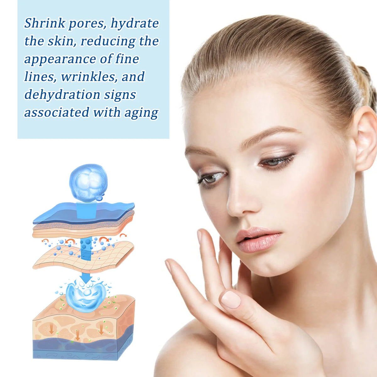 WEST MONTH Hyaluronic Acid Face Serum – Firming & Hydrating Face Serum SWANS