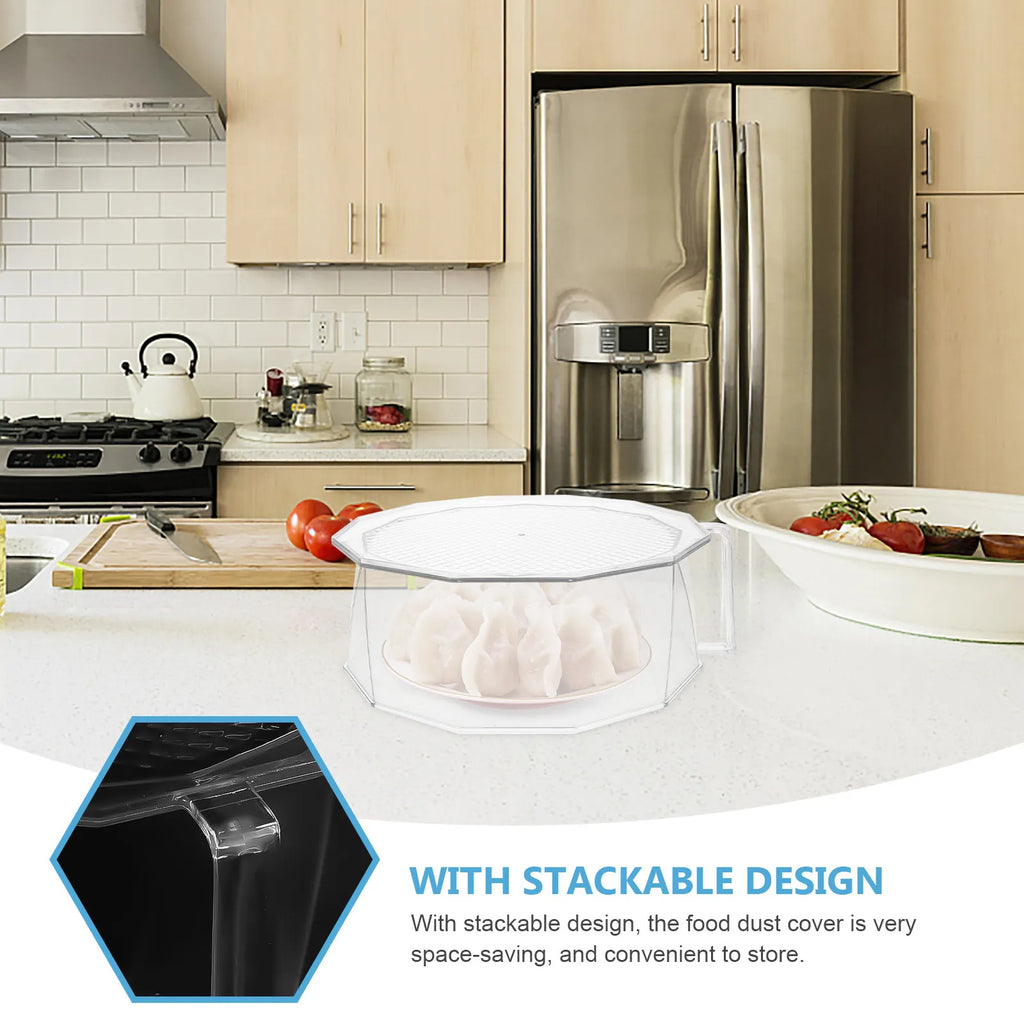 Clear Stackable Food Cover Dome – Heat Preservation Protector Food Cover Dome SWANS