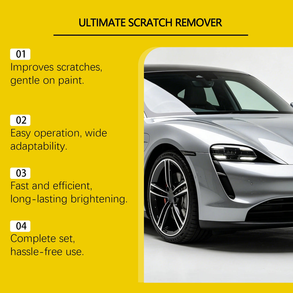 Car Scratch Remover Kit – Ceramic Formula & Nano Cloths Car Scratch Remover SWANS