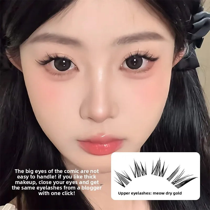Self-Adhesive False Eyelashes – Fox Eye, Cat Eye & Wispy False Eyelashes SWANS