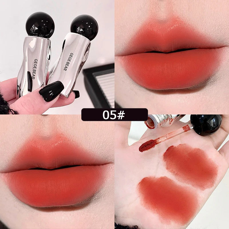 Velvet Mist Matte Lip Gloss – Long-Lasting Tint & Mud Cream Matte Lip Gloss SWANS B 05
