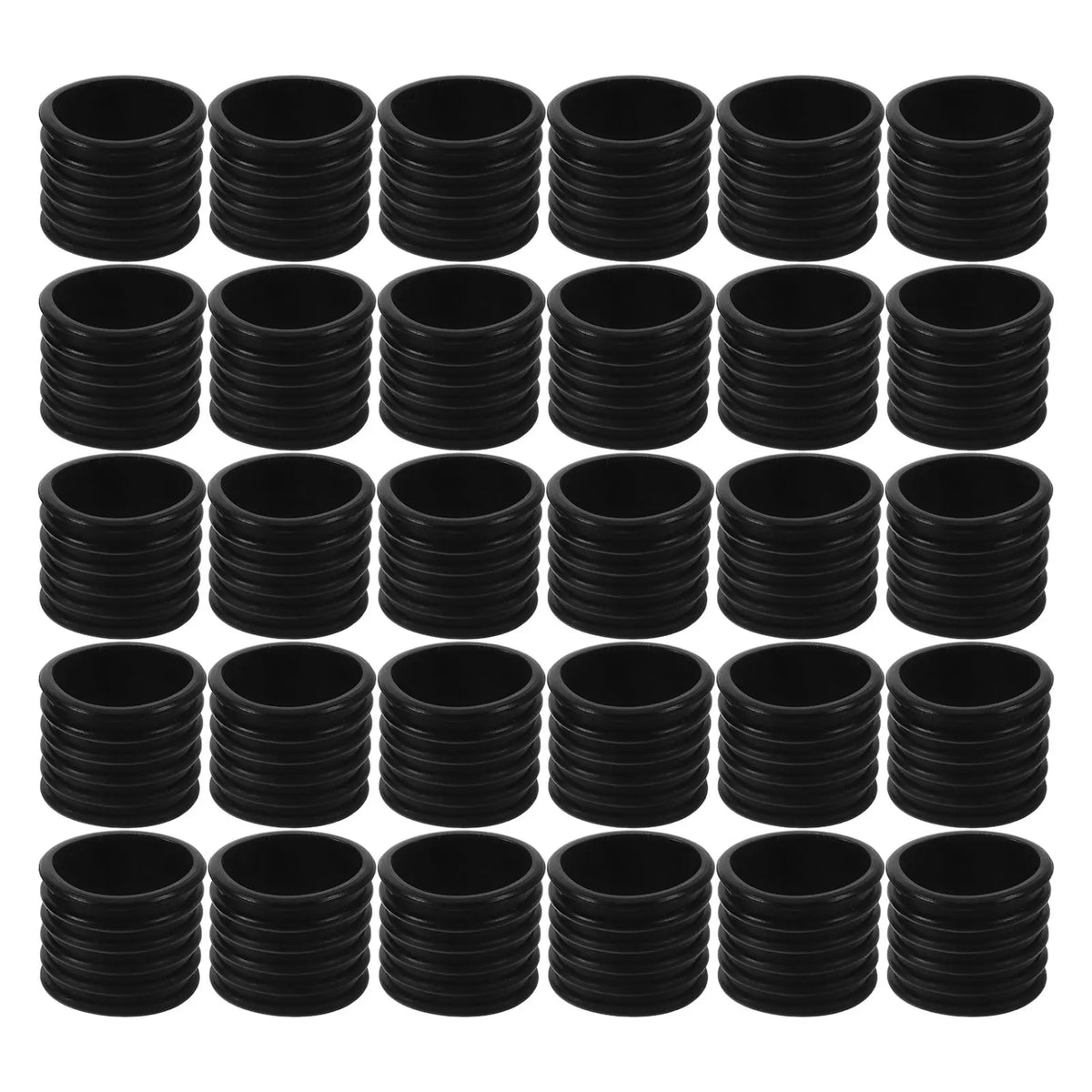 100-Pack Silicone Hanger Anti-Slip Rings – Shoulder Grip Stoppers Hanger Grip Rings SWANS