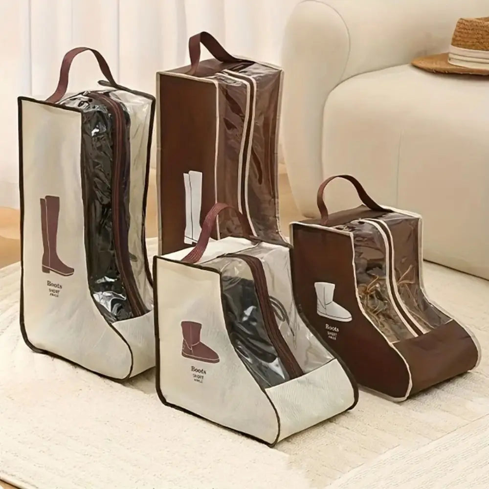 Waterproof Tall Boots Storage Bag – Dustproof Shoe Organizer Boot Storage Bag SWANS