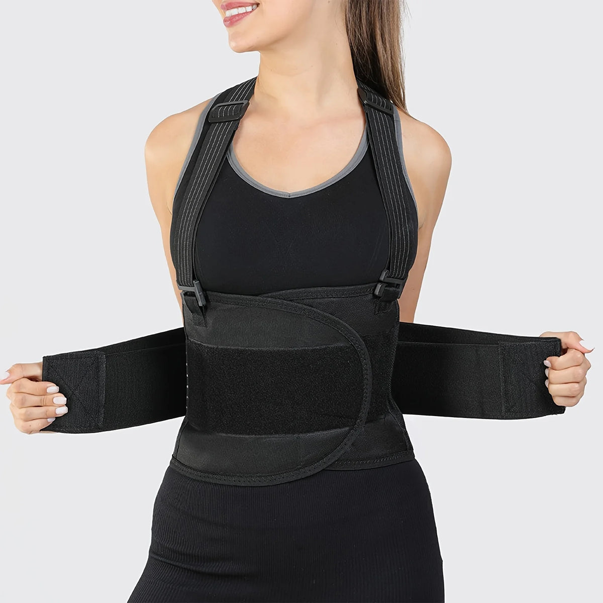 SWANS Lumbar Support Belt – Adjustable Compression Back Brace Lumbar Support Belt SWANS