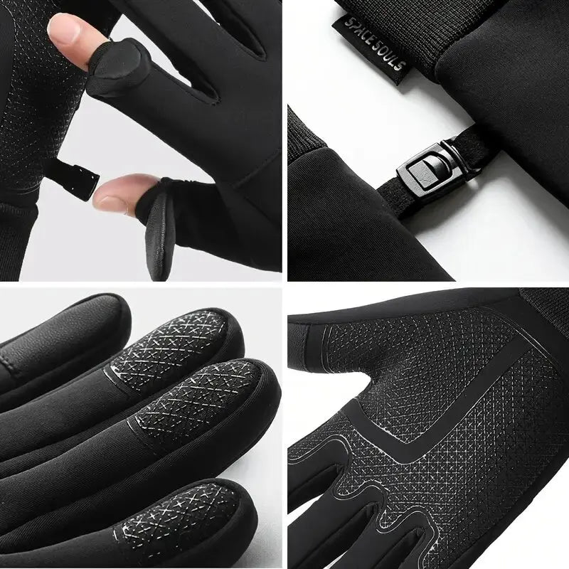 Windproof Waterproof Touch Screen Gloves – Cycling & Skiing Outdoor Sport Gloves SWANS