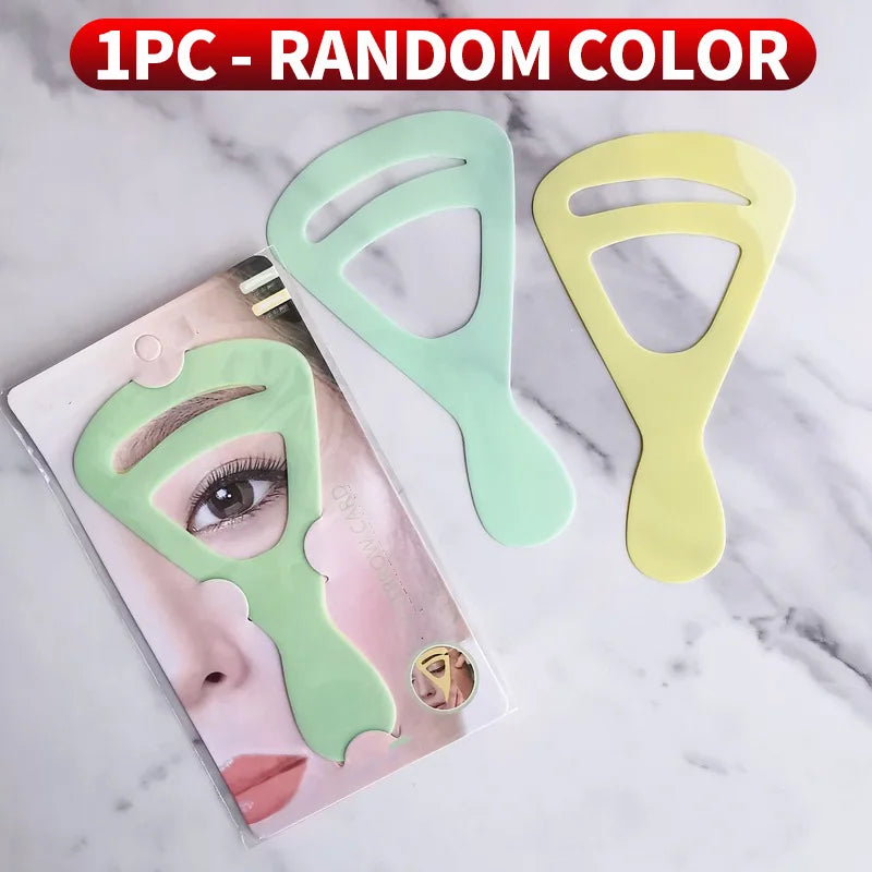 SWANS Reusable Eyebrow Stencils – 1/3/6 Piece Shaping Kit Eyebrow Stencil Set SWANS 1PC