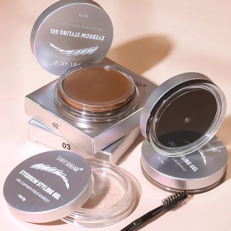 Waterproof Eyebrow Styling Gel – Long-Lasting Brow Dye Wax Eyebrow Styling Gel SWANS