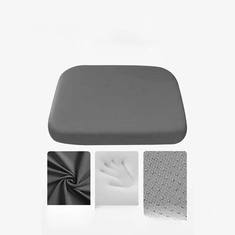 SWANS Memory Foam Seat Cushion – Car & Office Ergonomic Pad Memory Foam Cushion SWANS Polyester Drak Grey Four Seasons