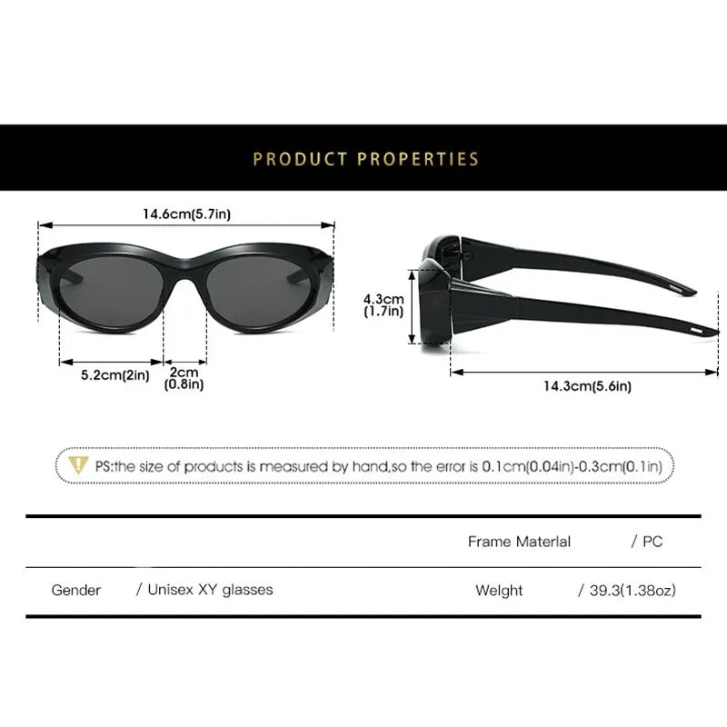 Y2K Steampunk Sunglasses UV400 Unisex Sport Goggle Shades Fashion Sunglasses SWANS