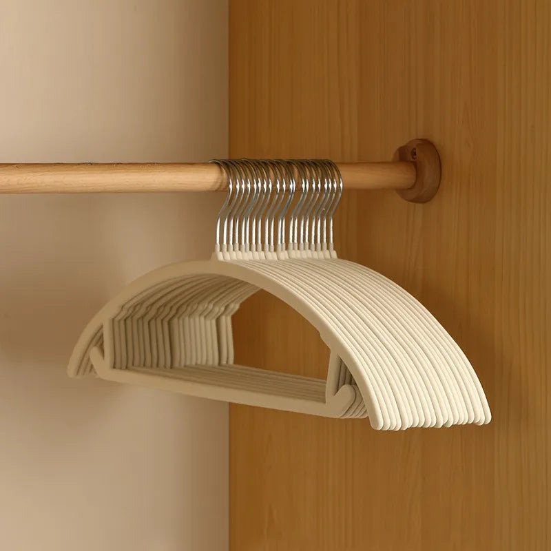 SWANS Velvet Hangers – Non-Slip Heavy-Duty Clothing Hangers Velvet Clothing Hangers SWANS