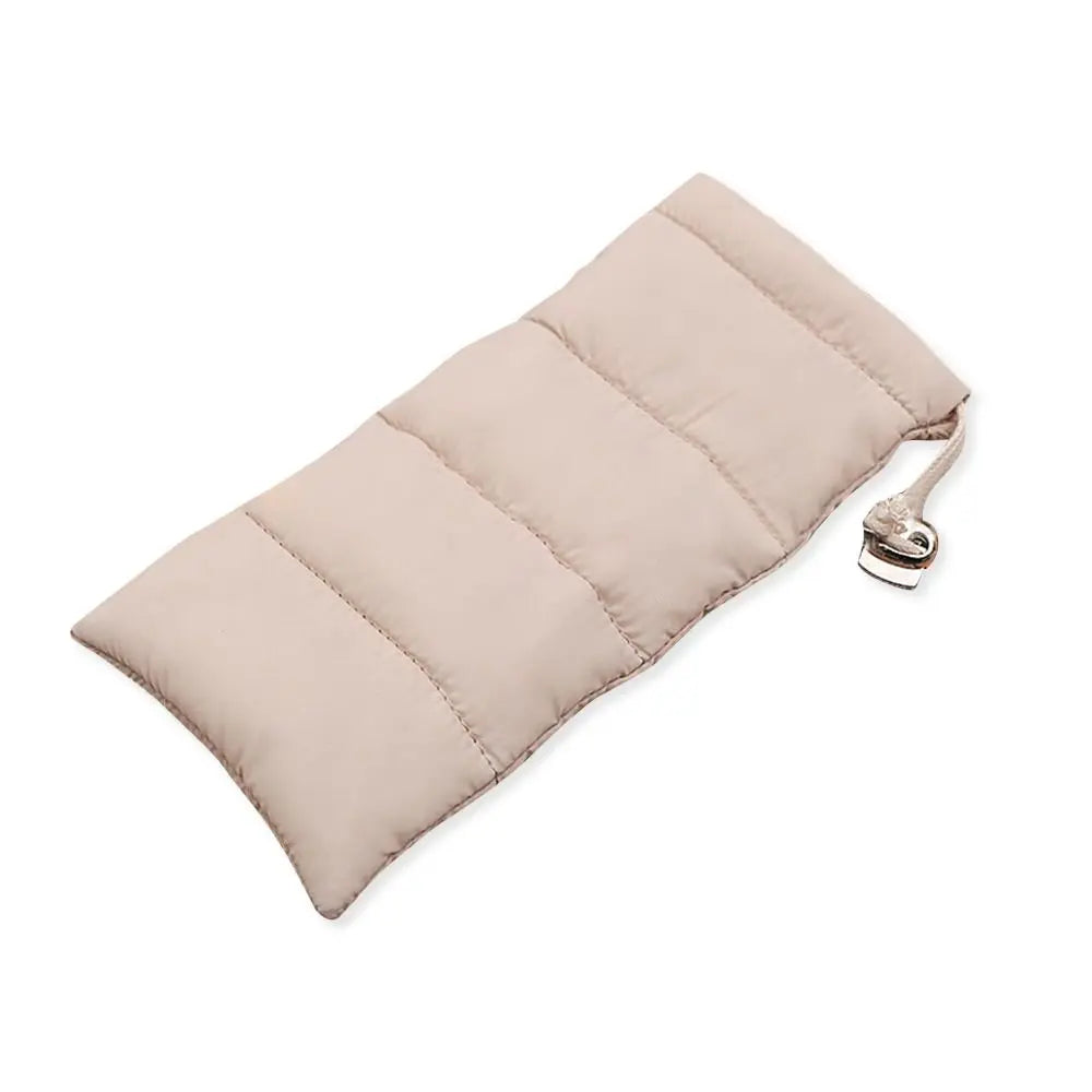 Soft Cotton Drawstring Glasses Case – Unisex Eyewear Pouch Eyewear Storage Case SWANS Beige