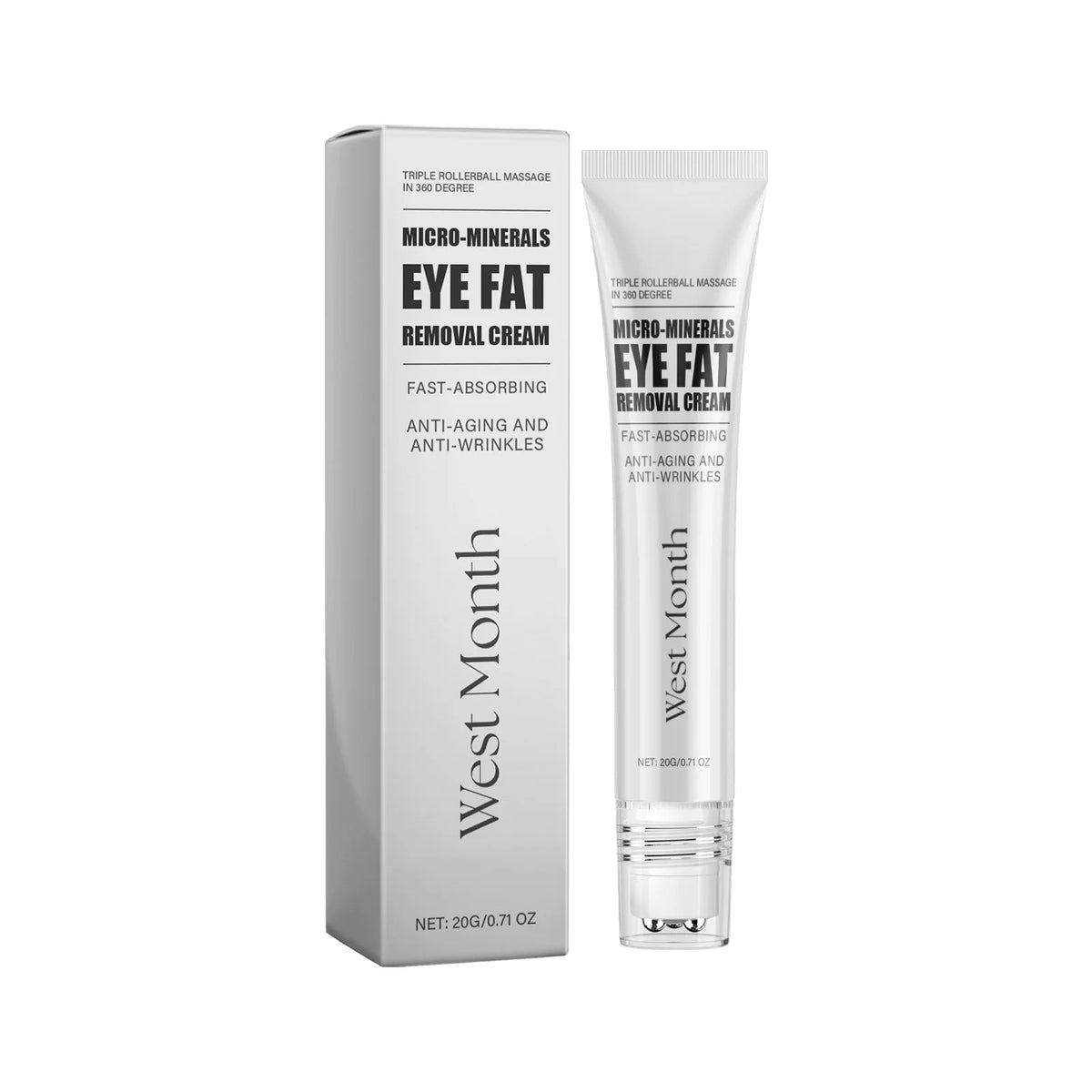 WEST MONTH Firming Eye Cream – Dark Circles & Fine Lines 20g Eye Cream SWANS