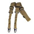 Tactical Dual-Point Strap – Multifunctional Outdoor Belt Tactical Outdoor Strap SWANS khaki