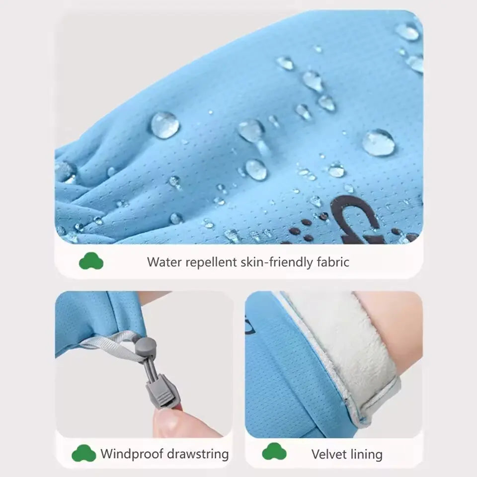 Kids Winter Fleece Gloves – Touchscreen Windproof | GAFASTWO Kids Winter Gloves SWANS