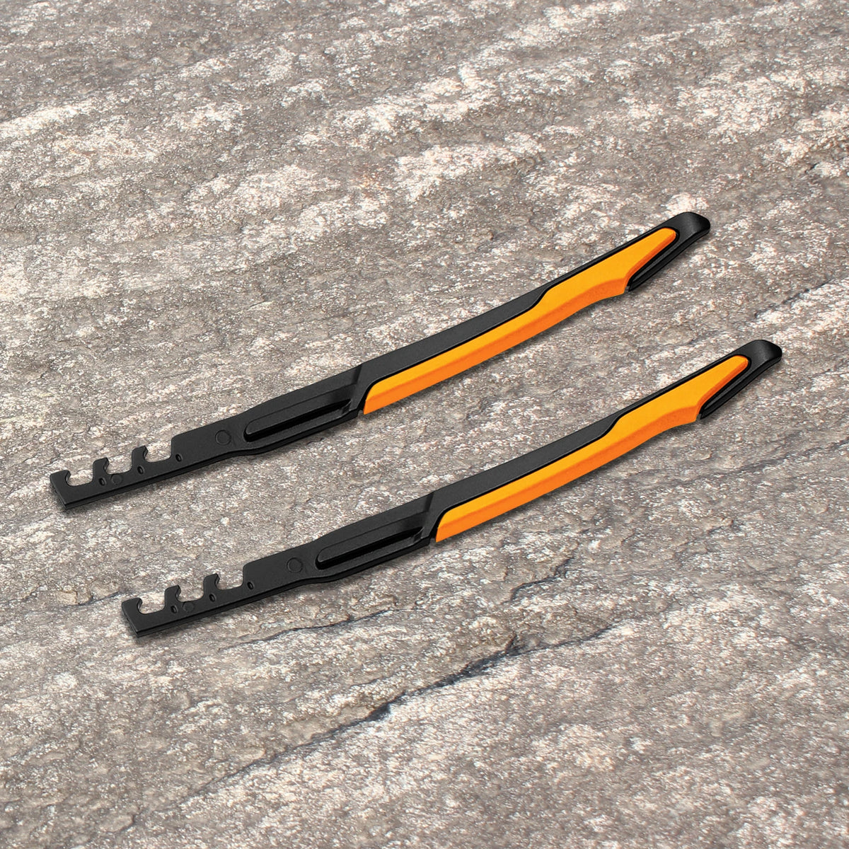 Silicone Temple Sliders for Oakley Jawbreaker OO9290 OO9270 Eyewear Accessories SWANS Black Orange
