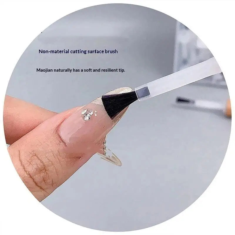 Disposable Dip Powder & Nail Polish Replacement Brush Set Nail Art Brushes SWANS