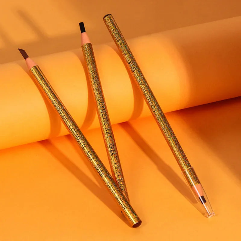 DANNYHOO 12-Pack Waterproof Eyebrow Pencil Set – 5 Shades Eyebrow Pencil Set SWANS