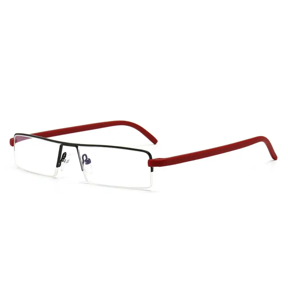 TR90 Blue Light Reading Glasses Square Metal Frame +1.0–+3.5 Reading Glasses SWANS
