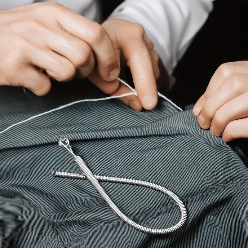 Bendable Drawstring Threader Clip – Elastic Band Cord Tool Sewing Threader Tool SWANS