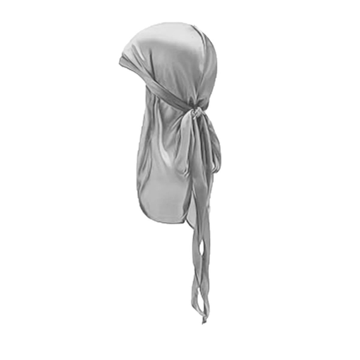 Kids Satin Durag – Silky Breathable Head Wrap for Boys Kids Head Wrap SWANS grey