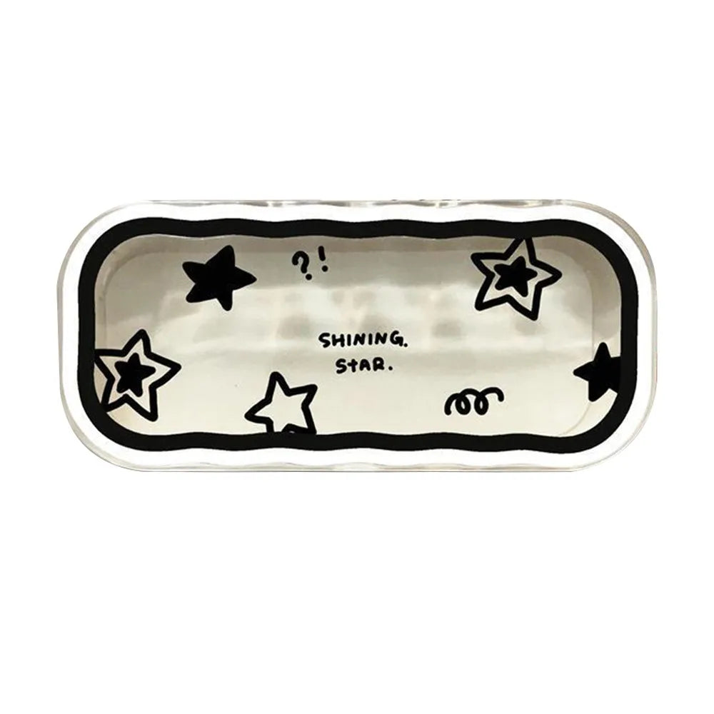 Transparent Plastic Glasses Case – Portable Sunglasses Storage Box Eyeglasses Case SWANS 1