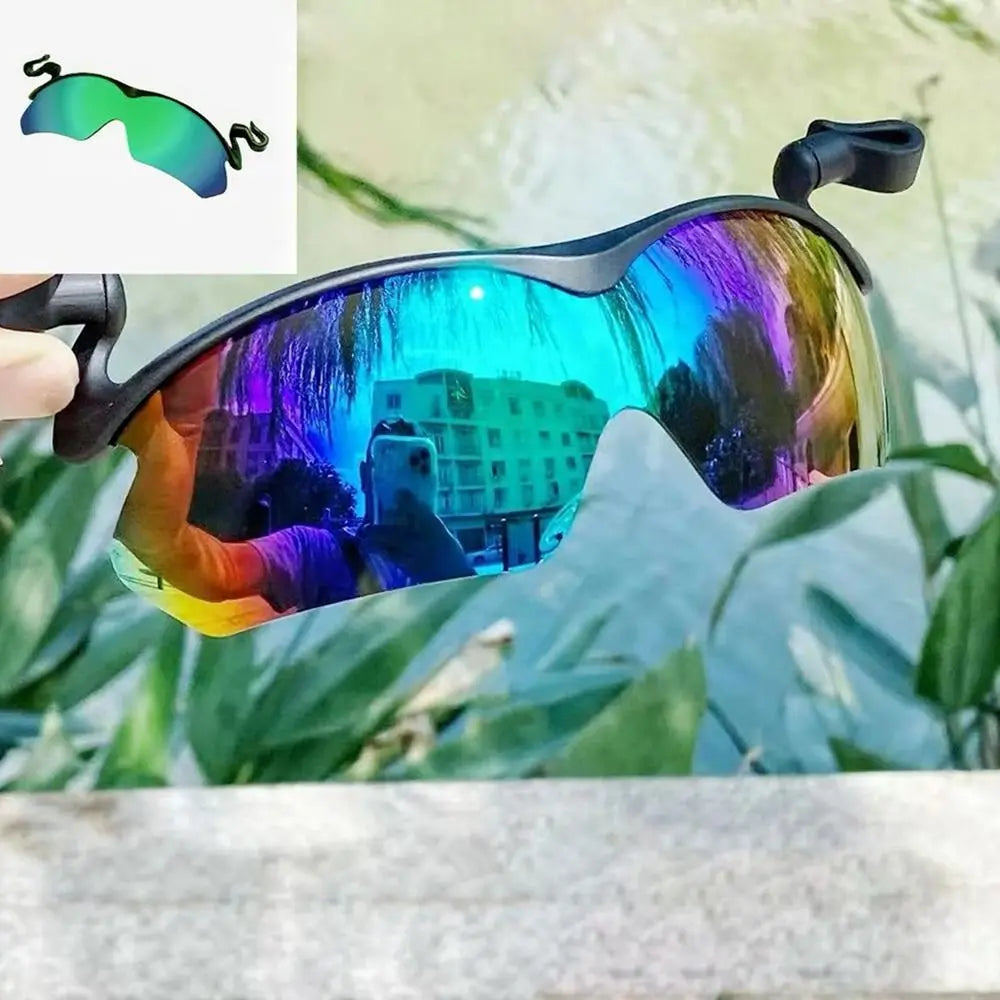 Flip-Up Clip-On Cap Sunglasses | UV Protection Sports Eyewear Sports Sunglasses SWANS