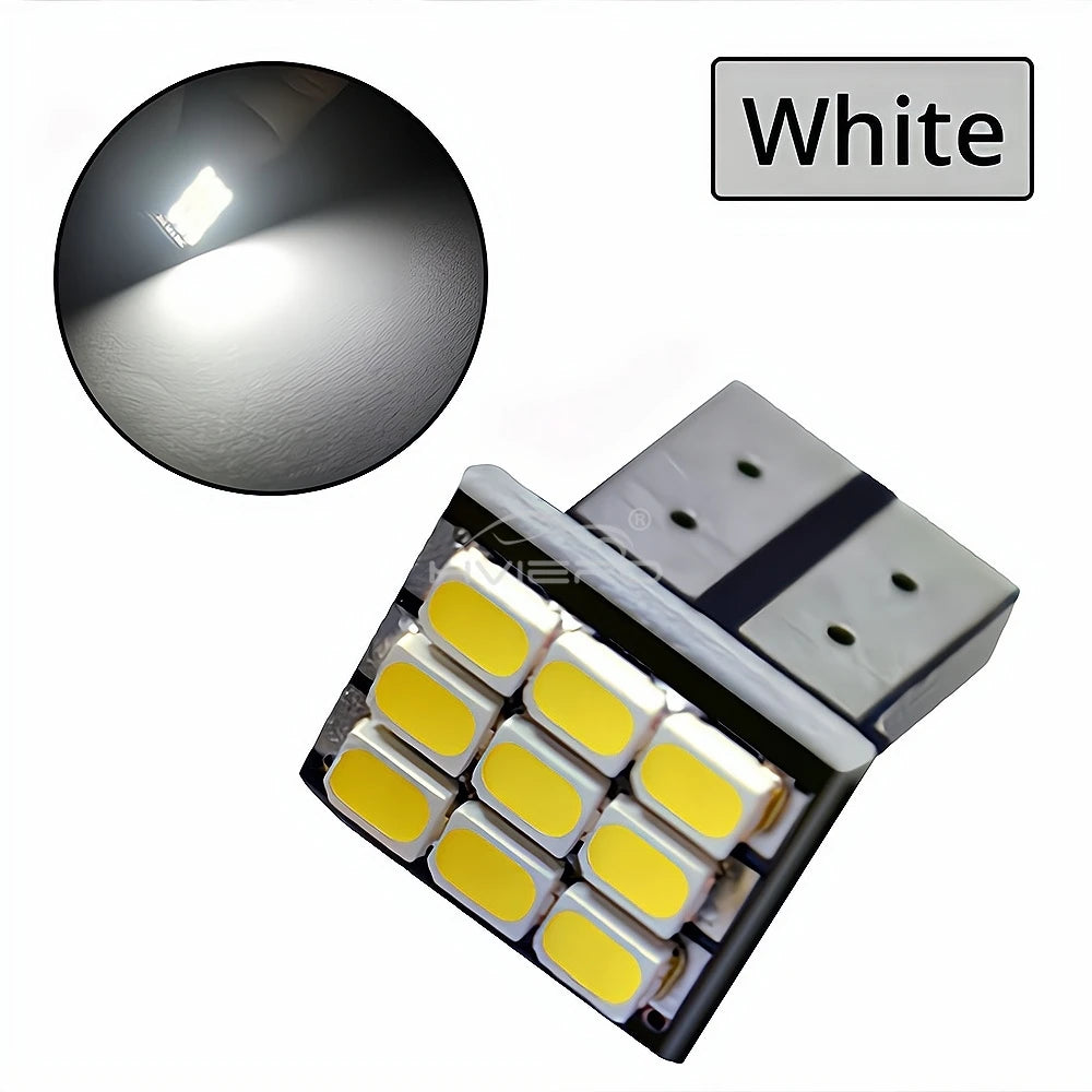 T10 W5W 9SMD LED Car Bulbs – Dome, Interior & License Plate LED Car Bulbs SWANS T10 9SMD 1PCS