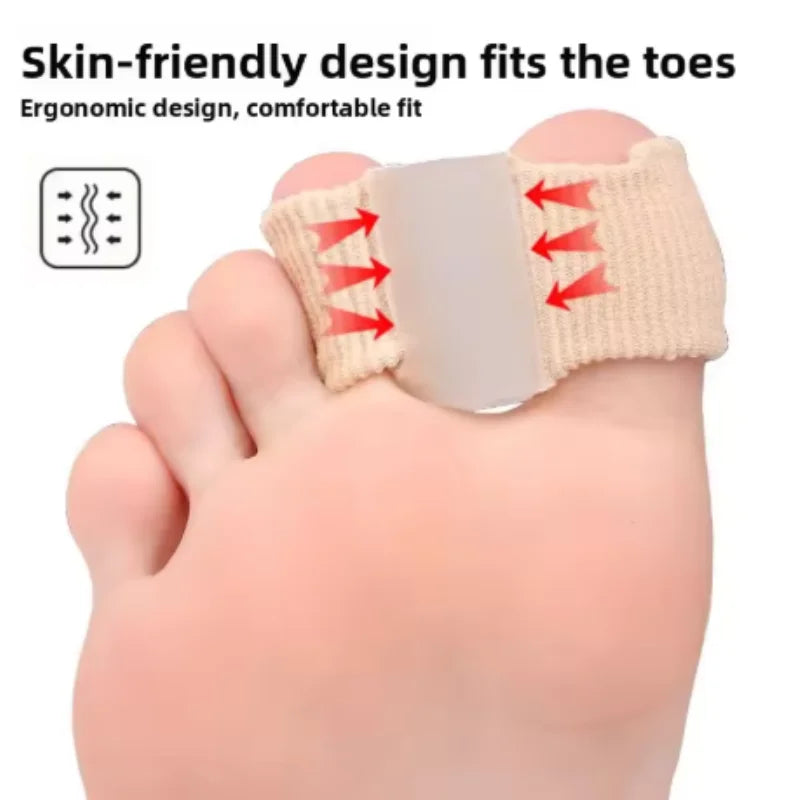 Silicone Toe Separator & Spreader – Big Toe Corrector 1/2/4pc Toe Separator SWANS