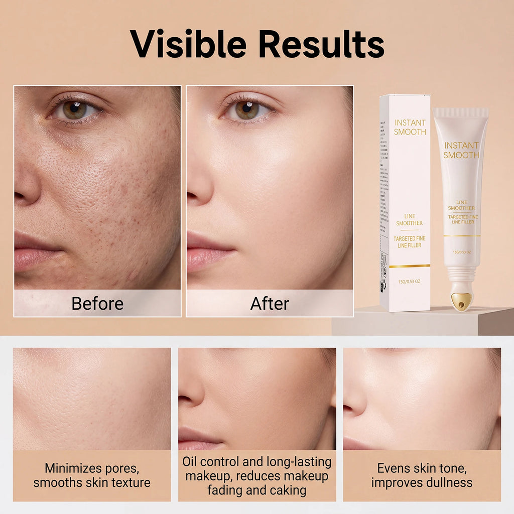 Zephoco Matte Face Primer – Pore Minimizing 16HR Oil Control Makeup Primer SWANS