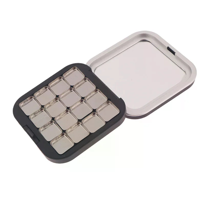 Magnetic Empty Eyeshadow Palette Matte Black – DIY Makeup Storage Makeup Palette Case SWANS