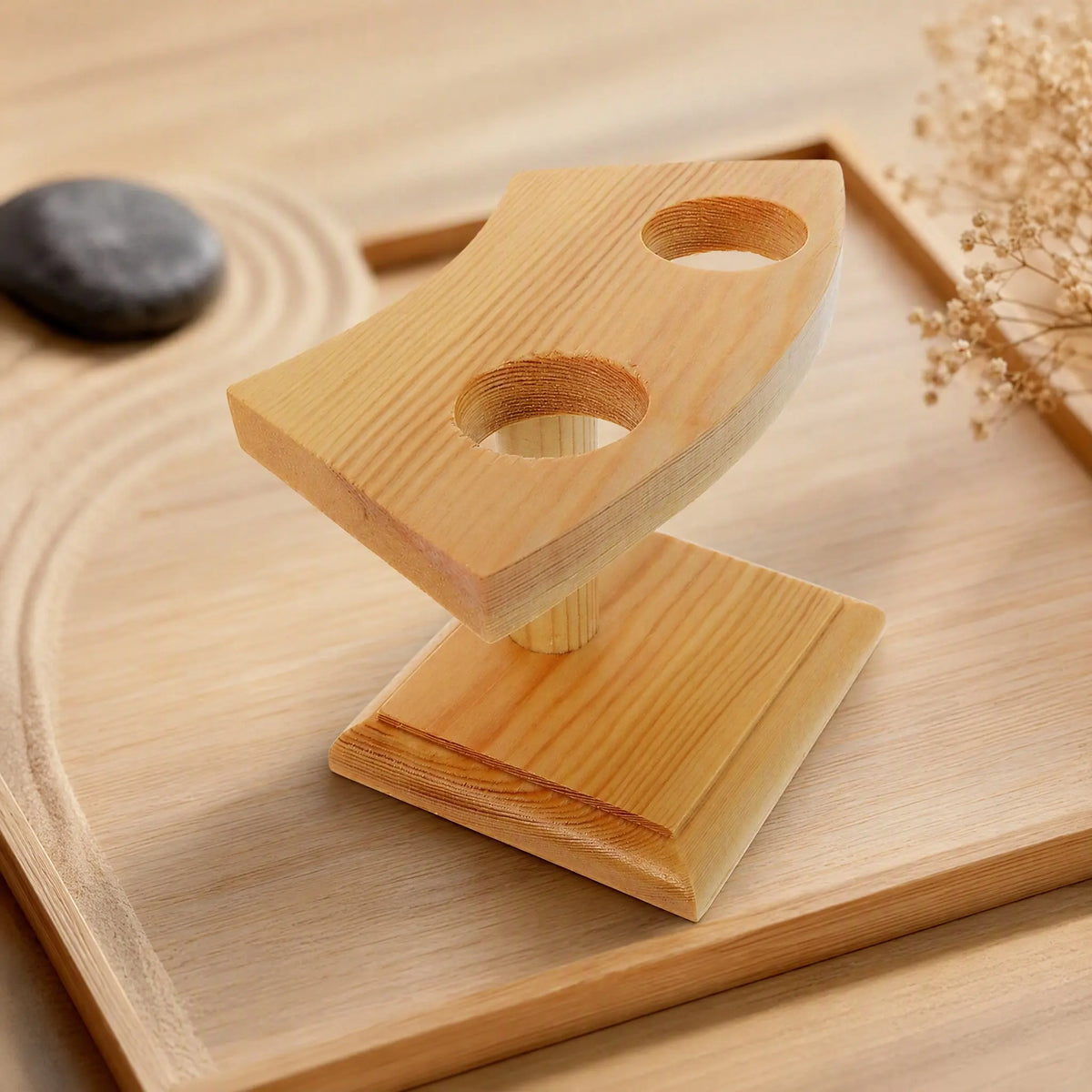 Wooden Ice Cream Cone & Sushi Hand Roll Display Stand Rack Food Display Rack SWANS other
