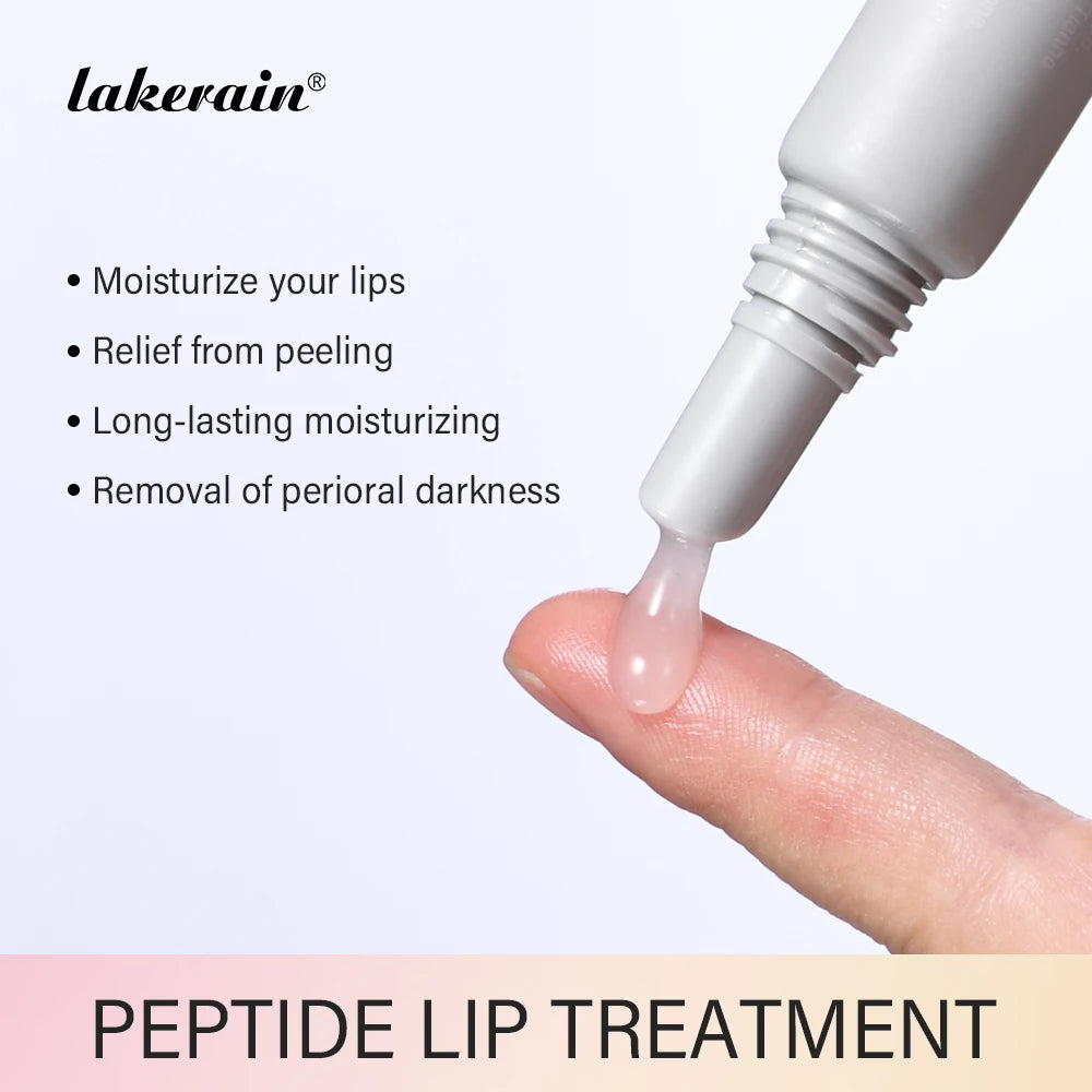 Lakerain Peptide Lip Treatment Gel – Hydrating & Plumping 10ml Lip Treatment Gel SWANS