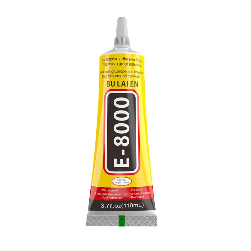 E8000 Super Strong Multi-Purpose Liquid Glue 15–110ml Multipurpose Craft Adhesive SWANS 110ML