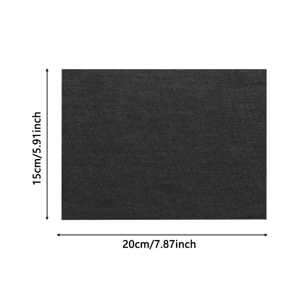 Iron-On & Sew-On Jean Repair Patches – Polyester Denim Clothing Repair Patches SWANS