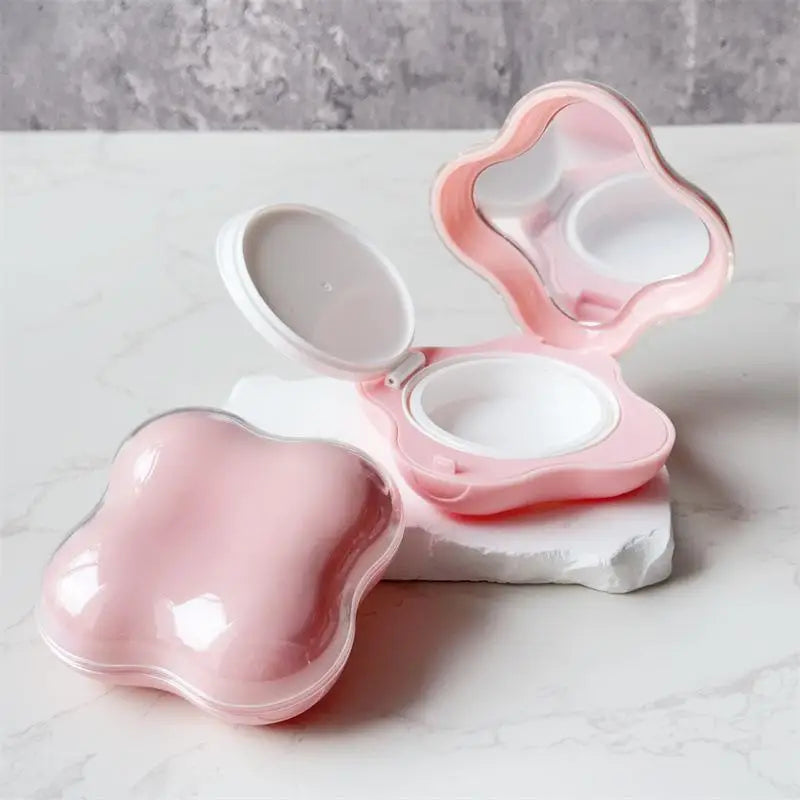 15g Empty Flip Cushion Compact – Portable Makeup Case & Mirror Makeup Compact Case SWANS