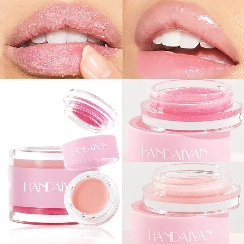 2-in-1 Scrub Lip Mask & Lipstick – Exfoliating Lip Care Lip Scrub Mask SWANS