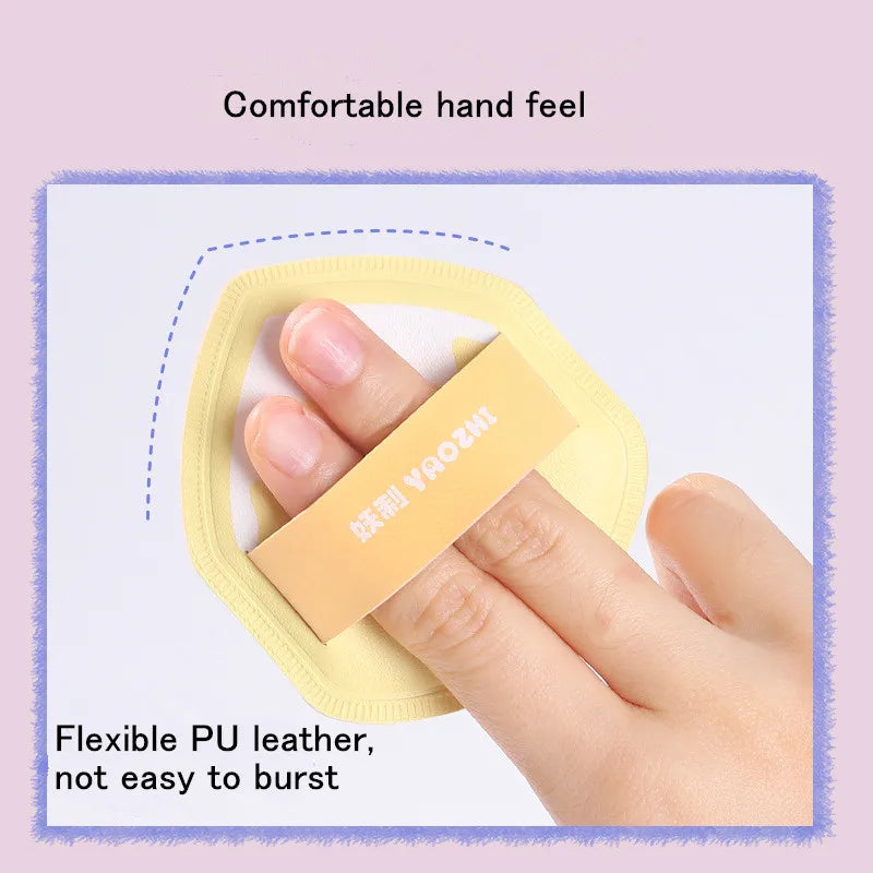 3-Pack Makeup Blender Sponge Puffs with Storage Box Makeup Blender Sponge SWANS