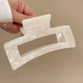 Translucent Hair Claw Clip for Thick Hair – Korean Style Hair Claw Clip SWANS write