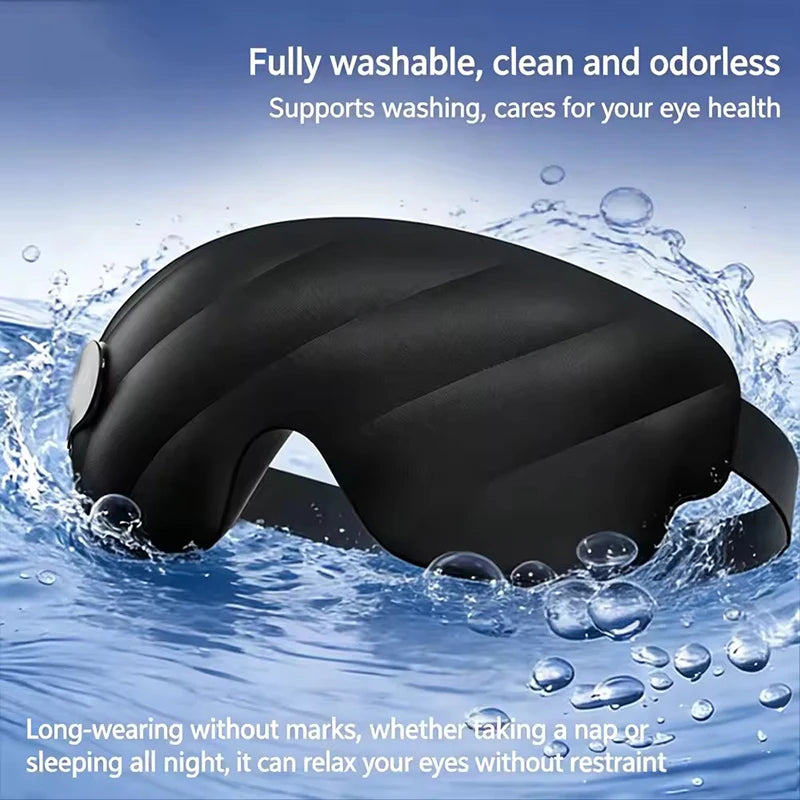SWANS 3-Pack Contoured Sleep Eye Mask – Light Blocking Sleep Eye Mask SWANS