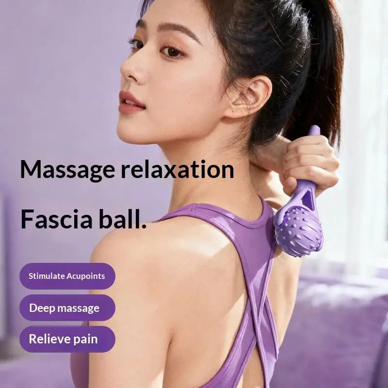 YOVIP Handheld Roller Massager & Massage Ball – Arm Leg Body Handheld Roller Massager SWANS