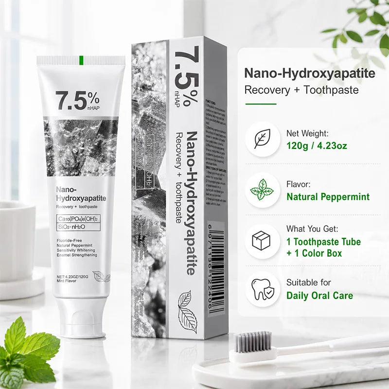 SWANS Hydroxyapatite Toothpaste – Whitening & Fresh Breath Whitening Toothpaste SWANS