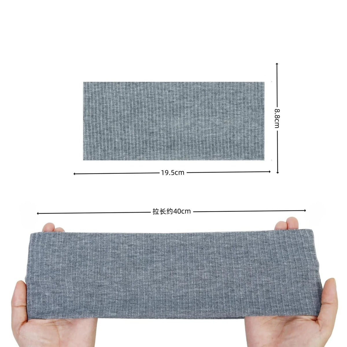 Women's Wide Bohemian Headband – Anti-Slip Elastic Hair Band Bohemian Headband SWANS