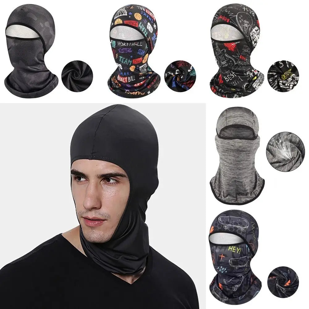 Full Face Balaclava – Cooling UV Sun Protection Cycling Cap Cycling Balaclava SWANS