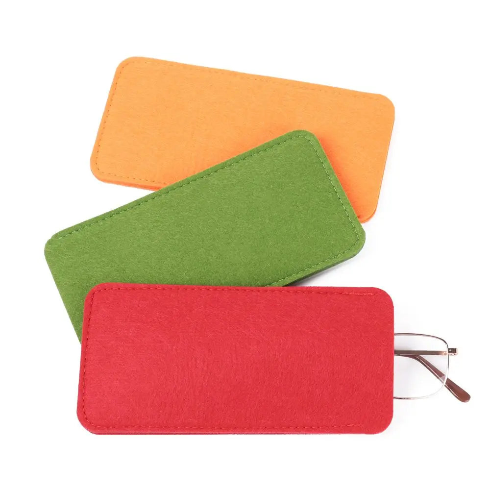 Soft Felt Glasses Case – Portable Eyewear Sleeve Pouch Eyewear Sleeve Case SWANS